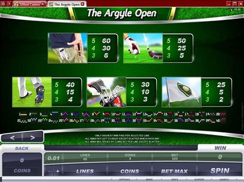 The Argyle Open Online Slots .